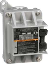 30A 3 Pole Toggle Manual Motor Switch, 10HP at 575VAC, NEMA 7/9, 0.75 Inch Conduit