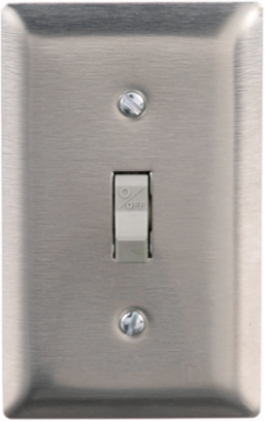 Manual Toggle Switch, 30A 3-Pole, 10HP at 575VAC, Stainless Steel