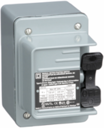 Manual Motor Switch 30A 3 Pole 10HP at 575VAC NEMA 4