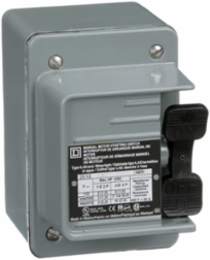 30A Manual Switch, 3 Pole, 20HP at 575VAC, NEMA 4