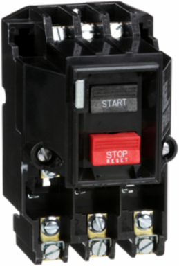 Manual Motor Starter 3 Pole 10HP 600VAC Open