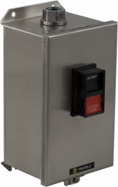Manual Starter NEMA M1 600 VAC 2 Pole 3 HP 10.92 Inch Height NEMA 4/4X