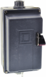 Manual Starter 2-Pole NEMA M-1P 5HP 230VAC, NEMA 4/4X Enclosure