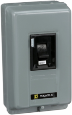 Manual Motor Starter, 3 Pole, 10 HP, NEMA 1, 600 VAC