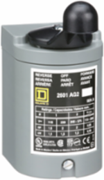 Reversing Drum Switch, 2 HP at 230 VAC, NEMA 1, 5.38 Inch Height