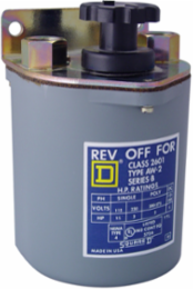 Reversing Drum Switch 5HP at 575VAC, NEMA 4, 6.89 Inch Height