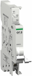 Multi9 Auxiliary Contact 1 C/O 6A 220-415VAC Top Connection