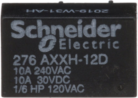 Power relay, SE Relays, SPST-NO, 10A, 12 VDC, epoxy sealed