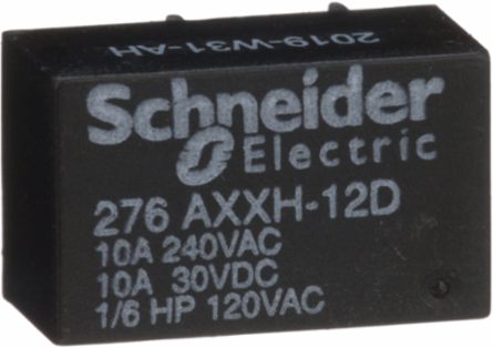Power relay, SE Relays, SPST-NO, 10A, 12 VDC, epoxy sealed