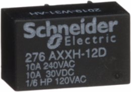 Power relay, SE Relays, SPST-NO, 10A, 12 VDC, epoxy sealed