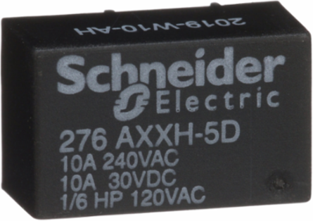 Power relay, SE Relays, SPST-NO, 10A, 5 VDC, epoxy sealed