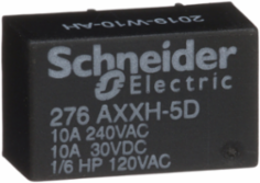 Power relay, SE Relays, SPST-NO, 10A, 5 VDC, epoxy sealed