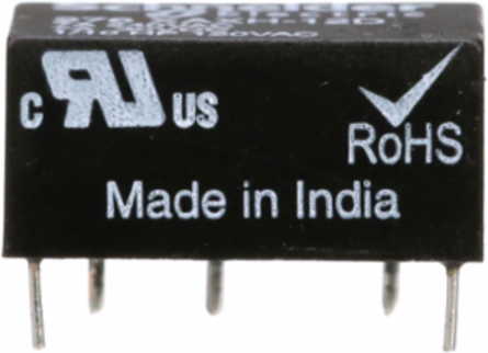 Power Relay, General Purpose Relays, SPDT, epoxy sealed, pins for printed circuit board, 7A, 12V DC, 1NC + 1NO