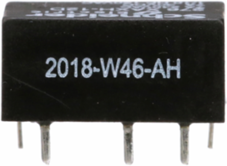 Power Relay, General Purpose Relays, SPDT, epoxy sealed, pins for printed circuit board, 7A, 12V DC, 1NC + 1NO