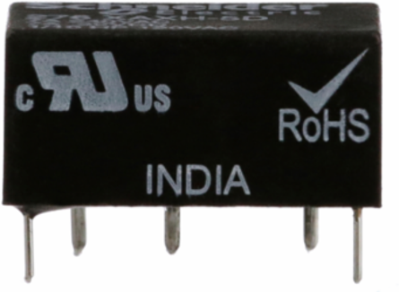 Power Relay, General Purpose Relays, SPDT, epoxy sealed, pins for printed circuit board, 7A, 5V DC, 1NC + 1NO