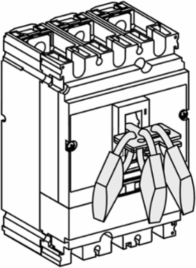 EasyPact CVS 100/160/250 Padlocking System for 1-3 Padlocks