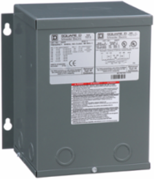 Dry Type Transformer 2kVA 1-Phase NEMA 3R Wall Mounted 115°C Rise