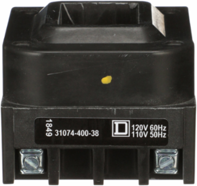 NEMA Motor Starter, Type S, replacement coil, 110/120VAC 50/60Hz, 2 or 3 pole, NEMA size 3 starter and 8903SQ lighting