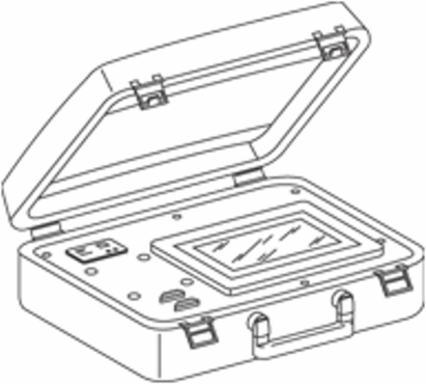 Wiring kit - for Micrlologic mini test kit or portable test kit