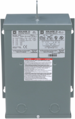 Resin Encapsulated Transformer, 3 kVA, 1 Phase, NEMA 3R, Wall Mounted