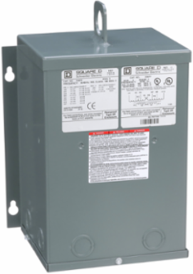 Resin Encapsulated Transformer, 3 kVA, 1 Phase, NEMA 3R, Wall Mounted