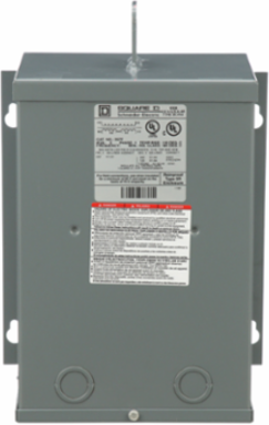 Dry Type Transformer 3 kVA 1 Phase 208V Primary 120/240V Secondary NEMA 3R