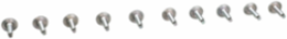 Load center accessory, QO/Homeline, screw kit, cover trim, 10 32, 3/4 in length, quantity 10