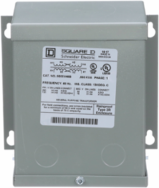 Buck & Boost Transformer 0.5 kVA 120x240V Primary 16/32V Secondary NEMA 3R