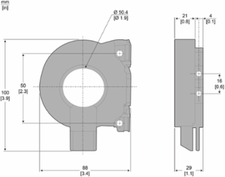 Closed Toroid A Type 30mm Inner Diameter 65A Current Transformer