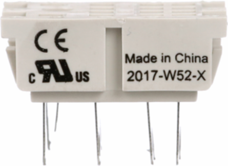 Socket, SE Relays, 5A, 14 pins, solder terminals, separate contact, for 782H / 792 relays