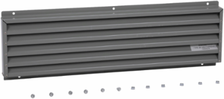 Transformer Weathershield Kit for Box 21M, Grey Steel, Bolt-On