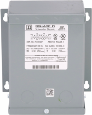 Buck Boost Transformer 0.75kVA 1 Phase 120x240V Primary 12/24V Secondary NEMA 3R