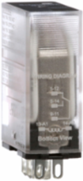 Power relay, SE Relays, 15A, SPDT, 120 VAC, clear cover