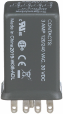 Hermetically sealed plug-in relays, SE Relays, 3A, 4 CO, 24VDC