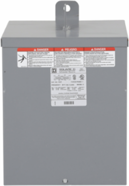 Dry Type Transformer 7.5 kVA 1 Phase 240x480V NEMA 3R Wall Mounted