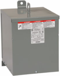 Transformer, dry type, encapsulated, 7.5kVA, 1 phase, 480V primary, 120/240V secondary, 13B, 115C rise [TAA]
