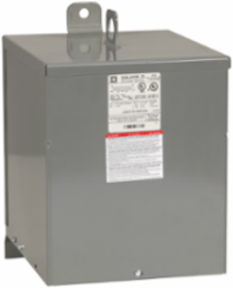 Dry Type Transformer 7.5 kVA, 1 Phase, 208V Primary, NEMA 3R Enclosure
