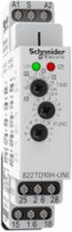 time delay relay, Legacy, DPDT, 100 ms to 10 days, DIN mounting support, 15A, 12...240V AC DC