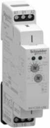 Current sensor relay, SE Relays, SPDT, 15A, 24 to 240 VAC, 1 time scale, 800 mA to 8 A, DIN mounting