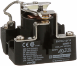 Power Relay 30A 24V AC SPDT Screw Clamp Terminal