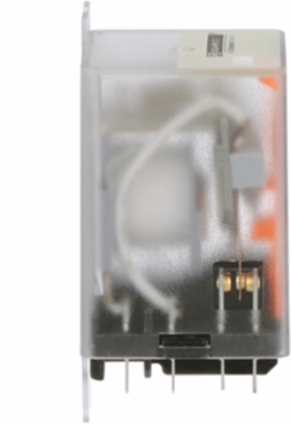Plug-in Relay DPDT, 1 HP at 277 VAC, 10A Resistive, Flange Mounted