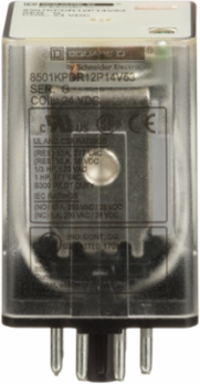 Harmony DPDT Relay 24V DC 10A 2NO 2NC 1 HP at 277V AC