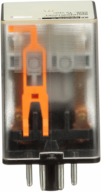 Plug-In Relay, DPDT, 12 VDC Coil, 1 HP at 277 VAC