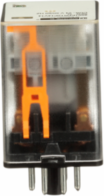 Plug-in Relay, DPDT, 1 HP, 24 VAC Coil, 10A at 120 VAC