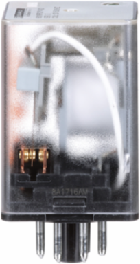 Harmony DPDT Relay, 10A at 120V AC, 1 HP at 277V AC, 2NO + 2NC