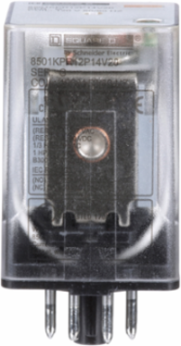 Harmony DPDT Relay, 10A at 120V AC, 1 HP at 277V AC, 2NO + 2NC