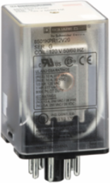 Harmony Relay, DPDT 10A at 120V AC, 1 HP at 277V AC, 2NO + 2NC