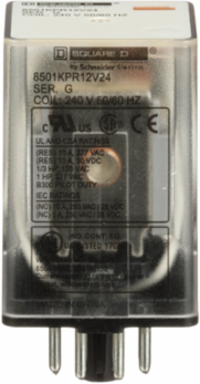 Harmony DPDT Relay, 10A, 240V AC, 1 HP at 277V AC, 8 Pins