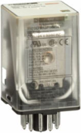 Plug-in Relay 1 HP 277 VAC, 10A 120 VAC, 11 Pin, 3PDT