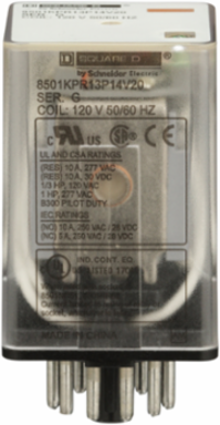 Harmony Relay 3PDT 10A at 120V AC, 1 HP at 277V AC